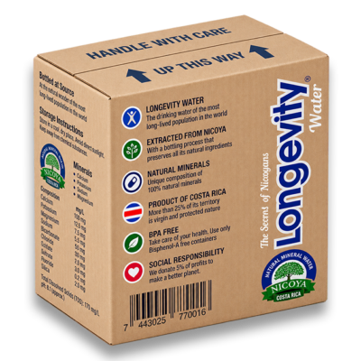 Caja Longevity Water